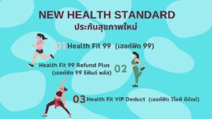 ประกันสุขภาพเฮลท์ ฟิต วีไอพี ดีดักต์